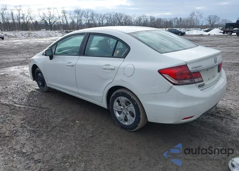 2014 Honda Civic Lx z USA, uszkodzony, nr VIN 2HGFB2F56EH534885